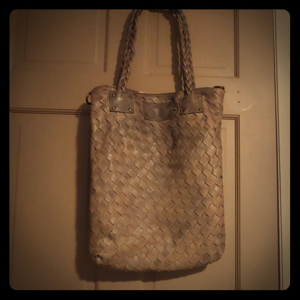 Langellotti Woven Leather Bag